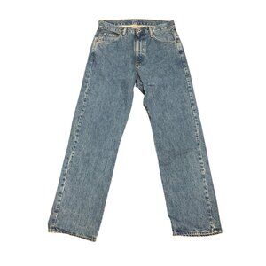 Ralph Lauren Polo Jeans Co Men’s Straight Leg Denim Jeans Size 32 Blue Cotton